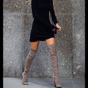 Kendall and Kylie over the knee boots
